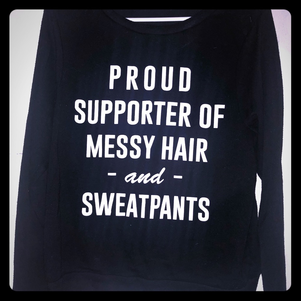 “Slogan” sweater